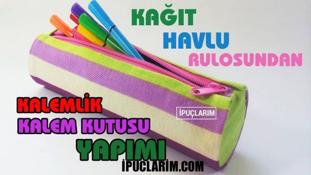 kagit havlu rulosundan kaleimlik nasil yapilir