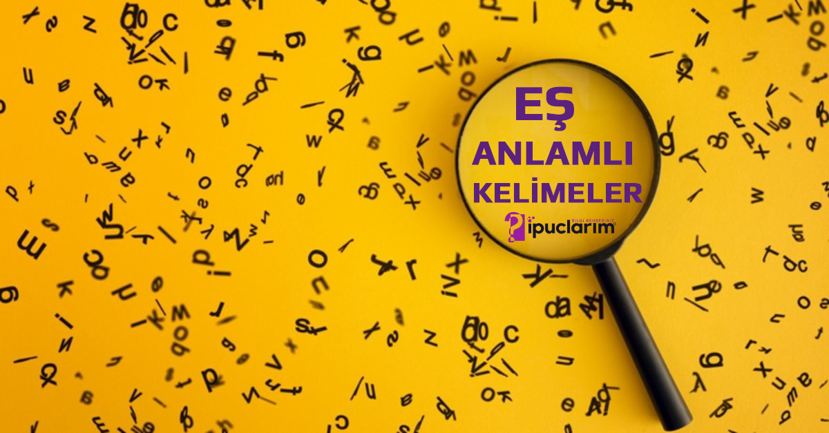 U Harfi ile Başlayan Eş Anlamlı Kelimeler